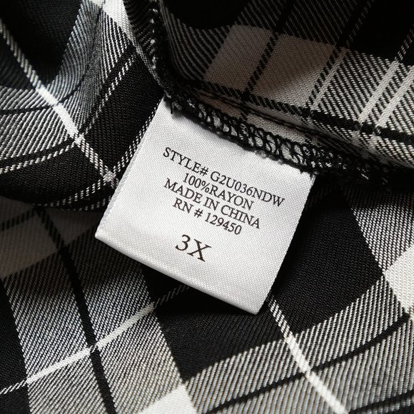 Como Vintage sleeveless plaid top - Picture 4 of 4